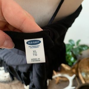 Old Navy Tops - NWOT • black flouncy tank Old Navy Tops - NWOT • black flouncy tank